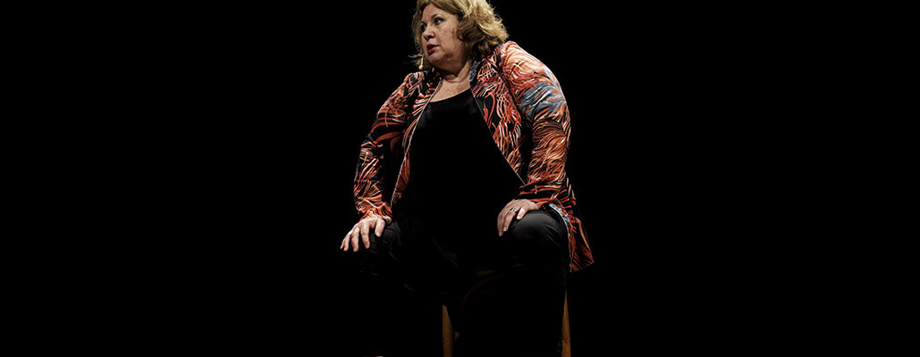 Simonetta Guarino, attrice e autrice di Memorie di una Ciciona