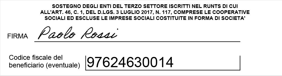 Dona il 5 per mille a tedaca scrivendo il codice fiscale 97624630014